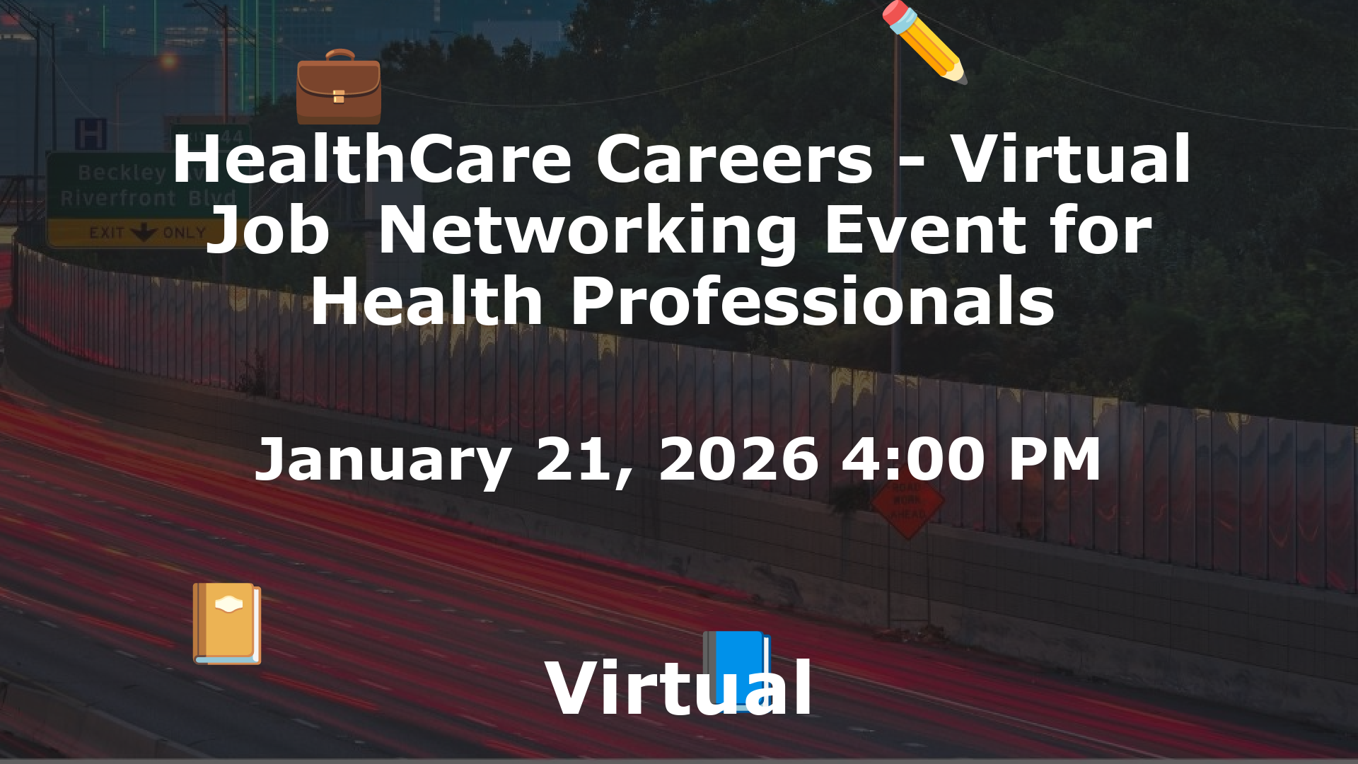 HealthCare Careers - Virtual Job  Networking Event for Health Professionals event image